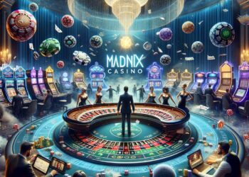 Élégance Futuriste au Madnix Casino